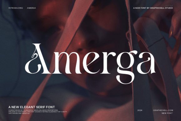 Amerga: A Serif Font for Elegant Branding