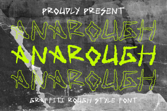 Anarough: A Bold Typeface for Memorable Branding