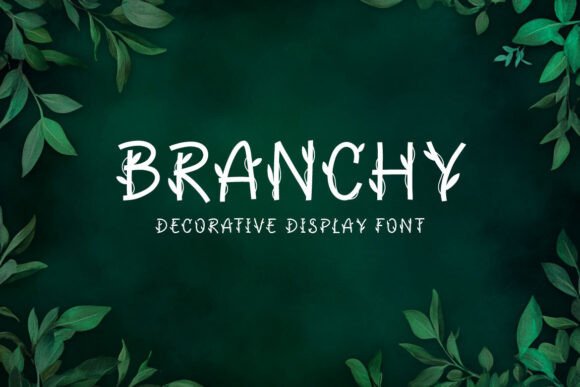 Branchy Font: Elevating Web Design with Organic Typography