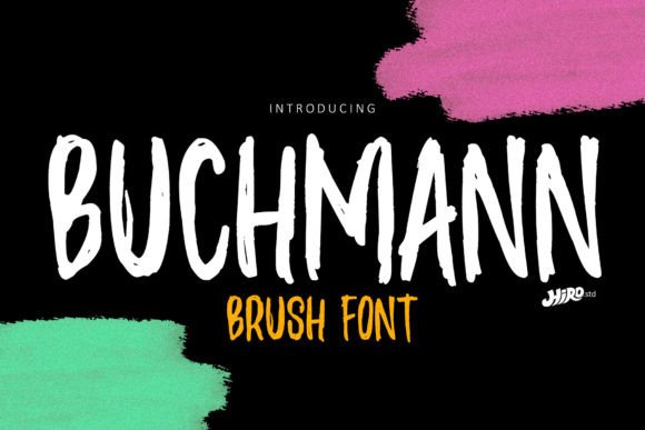 Buchmann: A Friendly Handwritten Font for Web Design