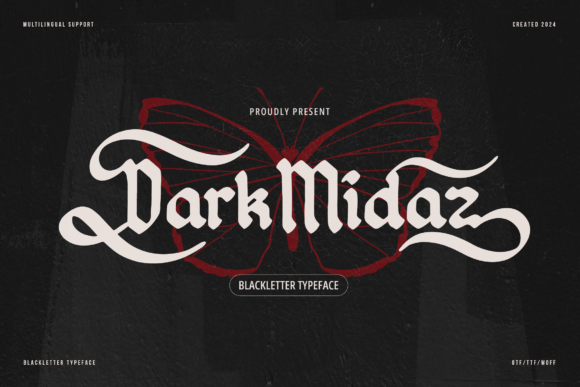 Dark Midaz Typeface: A Bold Choice for Campaigns