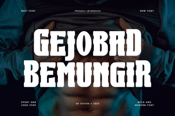 Gejobad Bemungir: A Bold Slab Serif Font for Web Design