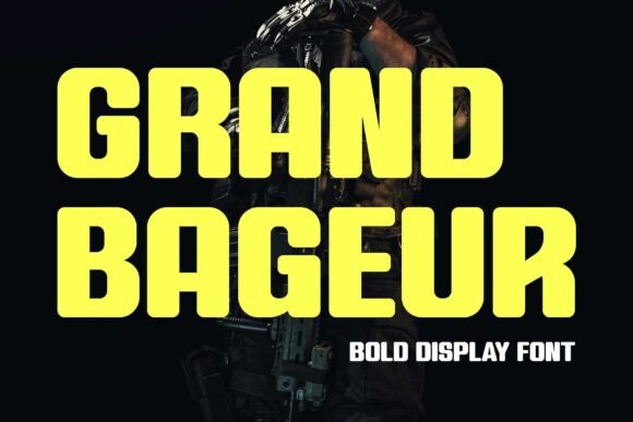 Grand Bageur: A Sporty Sans Serif Font for Modern Brands