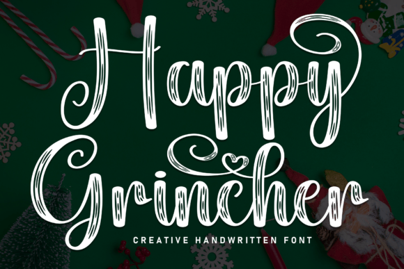 Happy Grincher: A Playful Script Font for Web Design