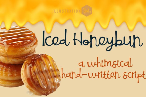Iced Honeybun Font Review: A Bouncy Script for Branding