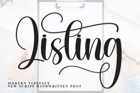 Listing Font: Elevate Your Brand Identity