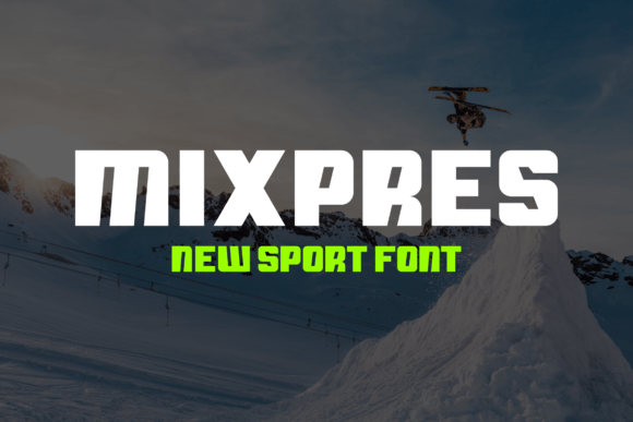 Mixpres: A Bold Sans Serif Font for Modern Web Design