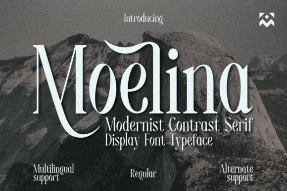Moelina: The Bold Serif Font for Impact