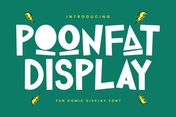 Poonfat: A Playful Sans Serif Font for Bold Branding