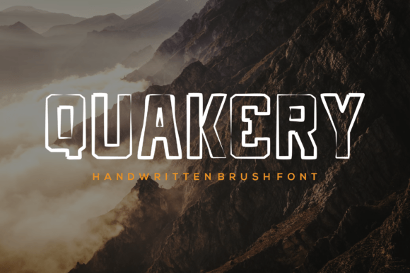 Quakery: A Bold Serif Font for Strong Branding