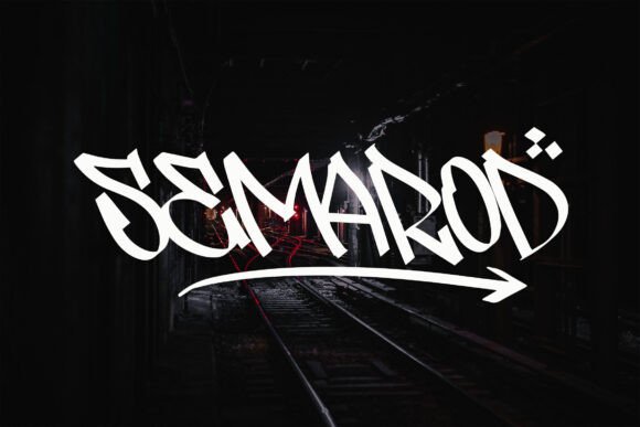 Semarod Font: Bold Brush Typography for Campaigns