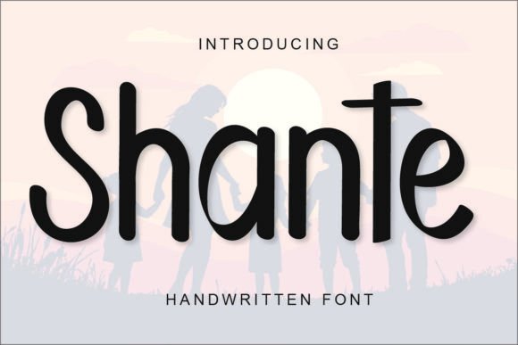 Shante: A Bold Handwritten Font for Web Design