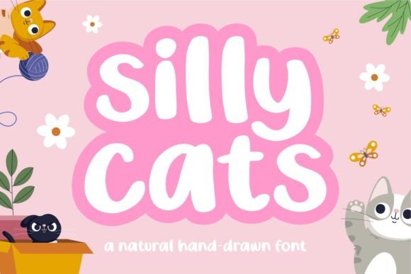 Silly Cats Font: A Playful Typeface for Brands
