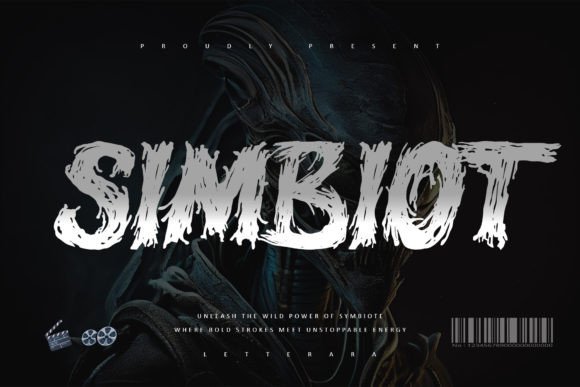 Simbiot: A Bold Script Font for Editorial Design