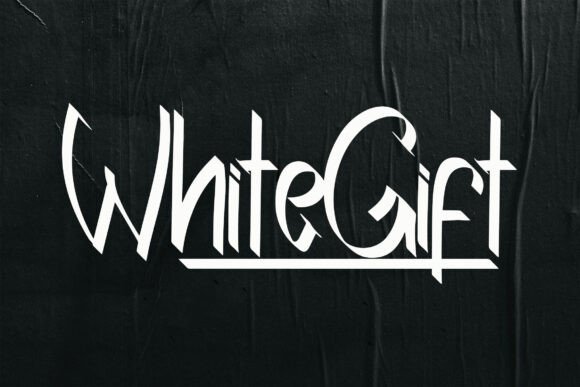 White Gift Font Review for Campaigns