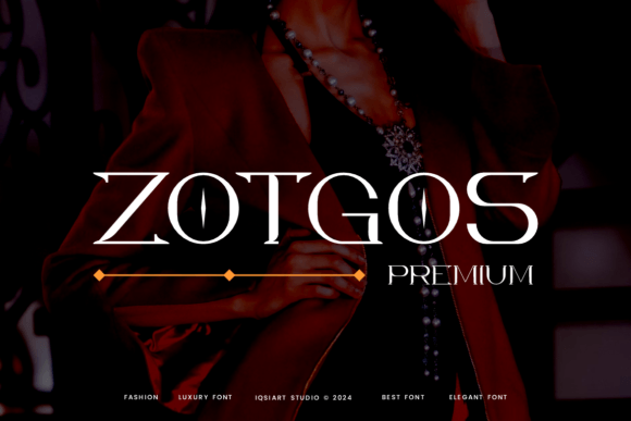 Zotgos Premium: A Serif Font for Editorial Elegance